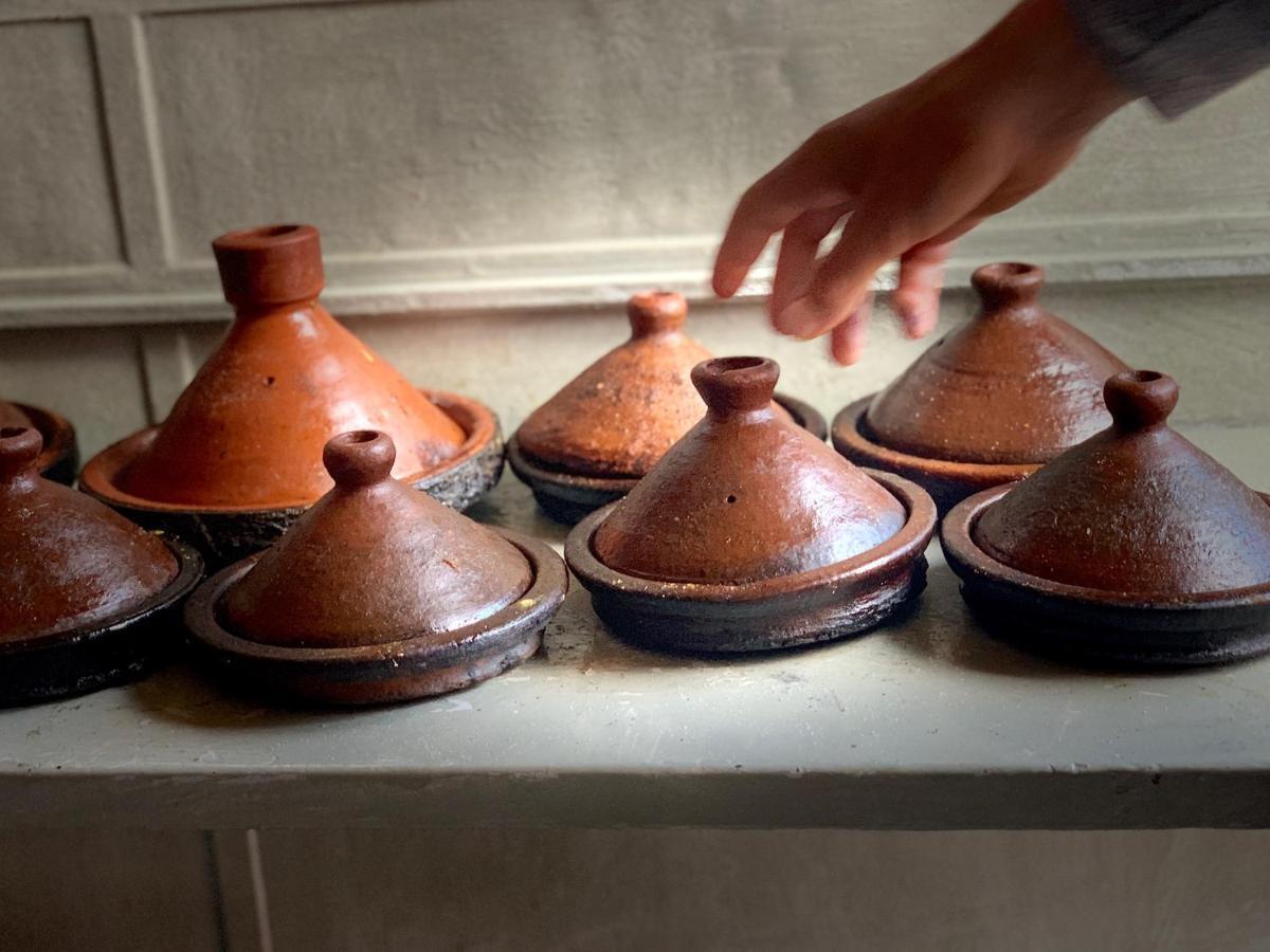 Authentic Moroccan Charm Apartment In Marrakech Terrace Marrákes Kültér fotó