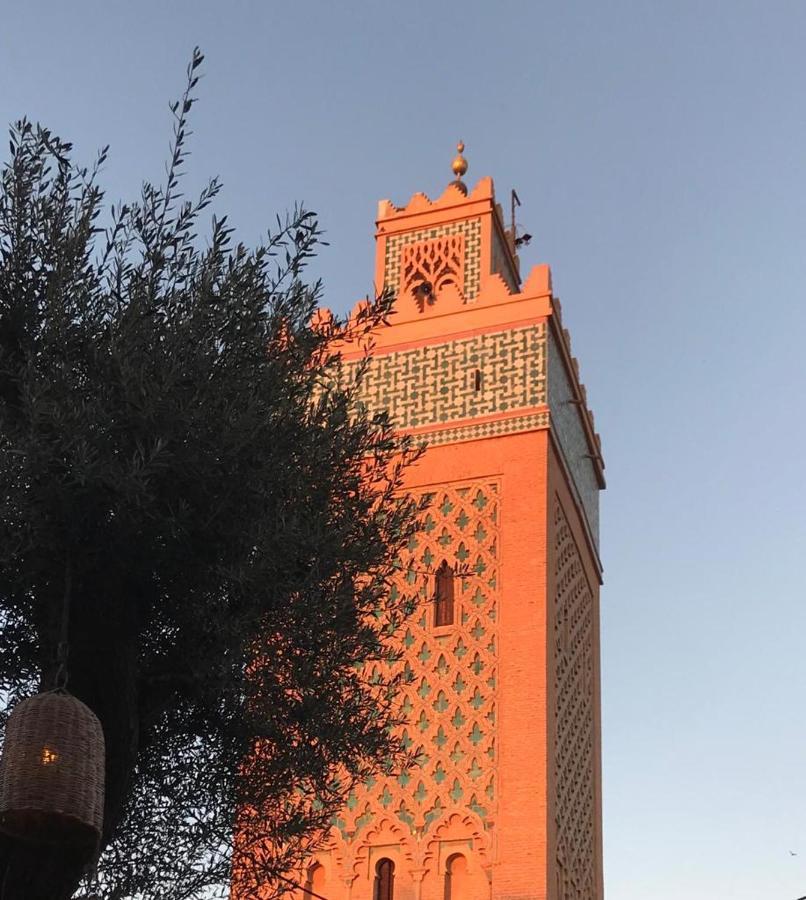 Authentic Moroccan Charm Apartment In Marrakech Terrace Marrákes Kültér fotó